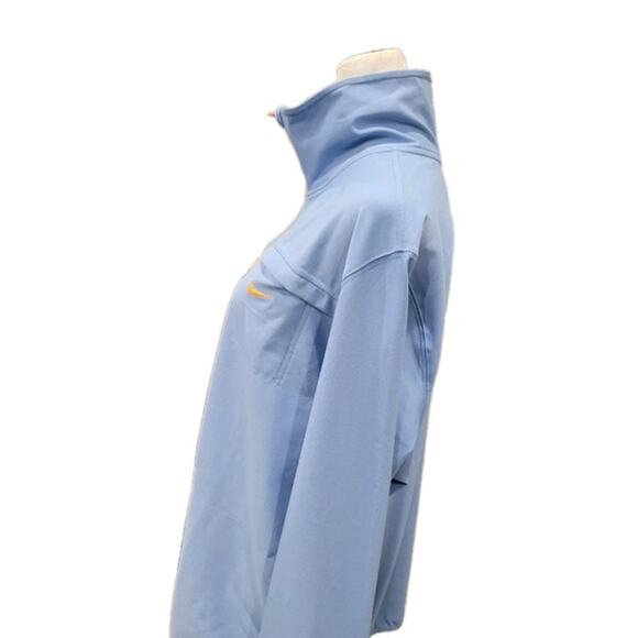 Nike Dri-Fit Full Zip Jacket Women's 1X Blue‎ Long Sleeve Pockets Lightweight - Picture 5 of 13